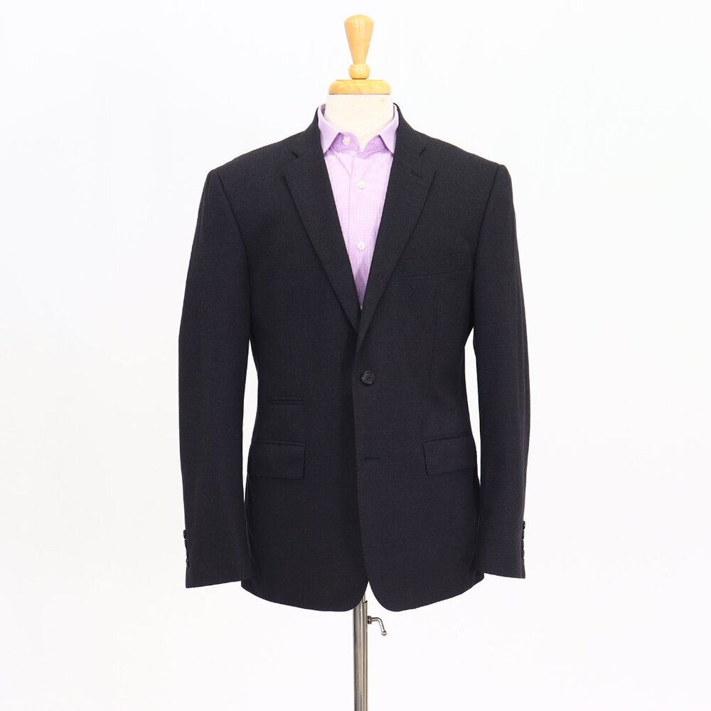 Wallin Bros 42R Gray Blazer Sport Coat Jacket 2-Button Solid Y099